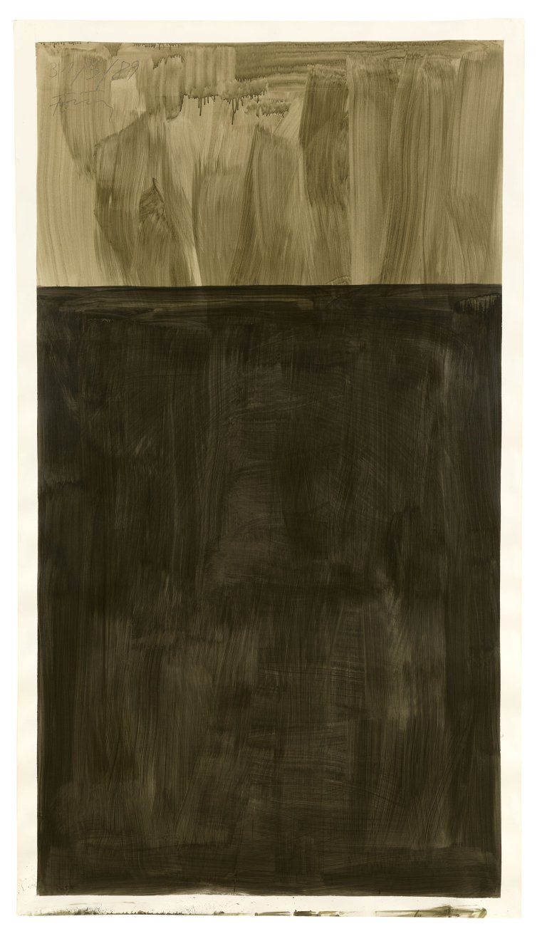 Auf diesem Bild ist das folgende Kunstwerk zu sehen: Günther Förg. Ohne Titel. 1989.