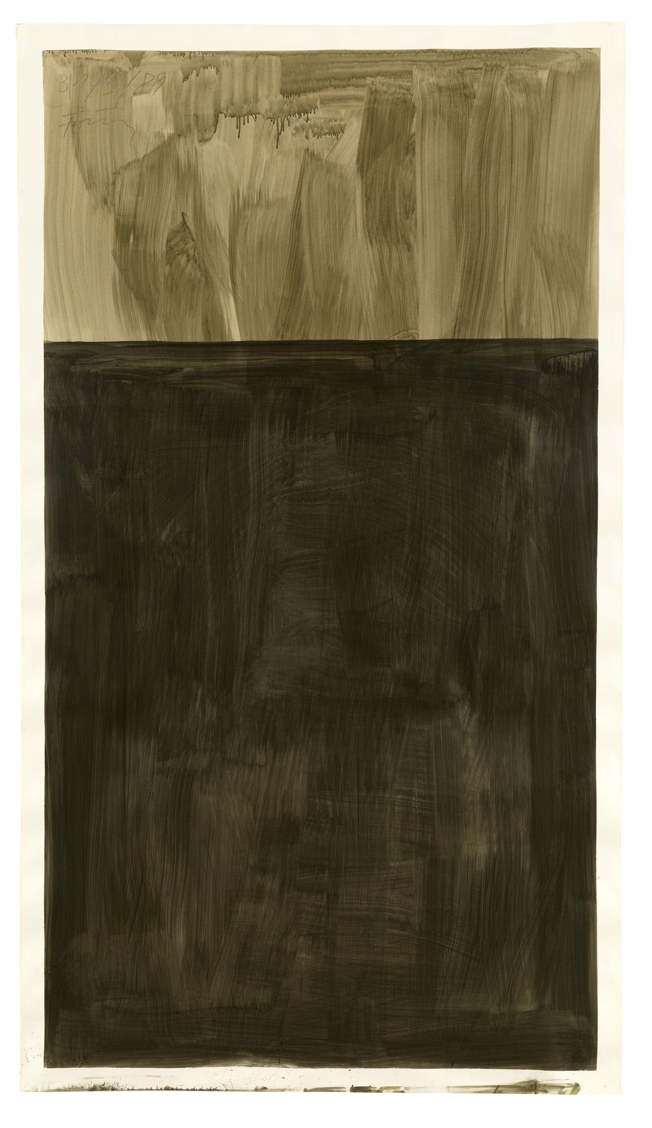 This picture shows the following artwork: Günther Förg. Untitled. 1989.