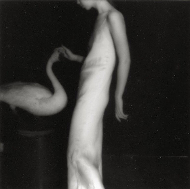 Auf diesem Bild ist das folgende Kunstwerk zu sehen: Francesca Woodman. Ohne Titel, Providence, Rhode Island. 1975–1978.