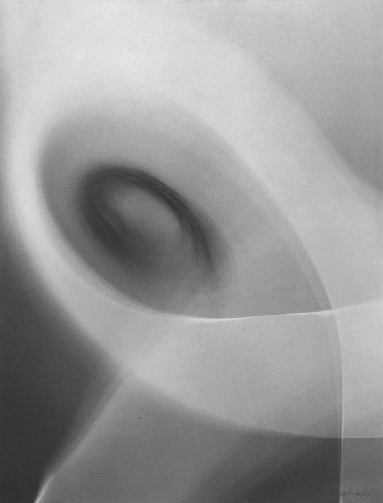 Auf diesem Bild ist das folgende Kunstwerk zu sehen: Lotte Jacobi. Ohne Titel (Photogenic). Um 1950.