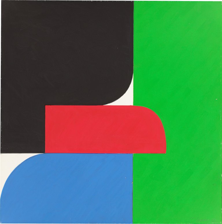 Auf diesem Bild ist das folgende Kunstwerk zu sehen: Georg Karl Pfahler. Ohne Titel. 1988.