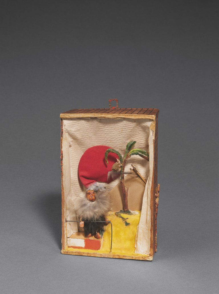 Auf diesem Bild ist das folgende Kunstwerk zu sehen: Curt Ehrhardt. „Das Aeffchen in Aegypterland“. 1921.