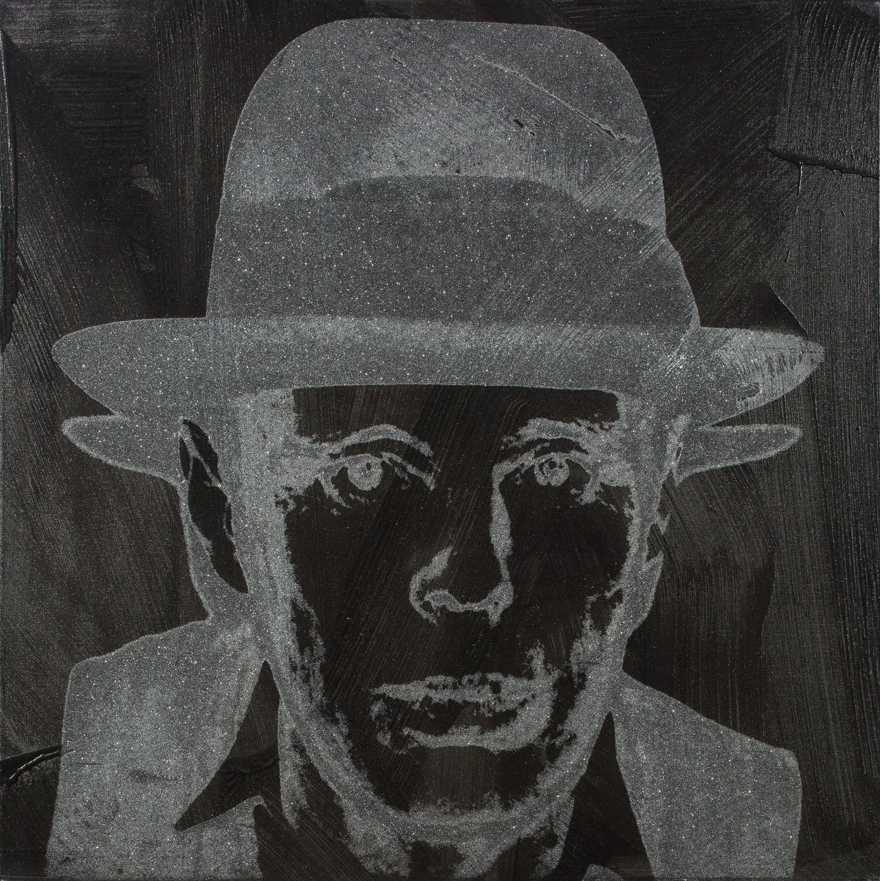 This picture shows the following artwork: Andy Warhol. „Joseph Beuys“. 1980.