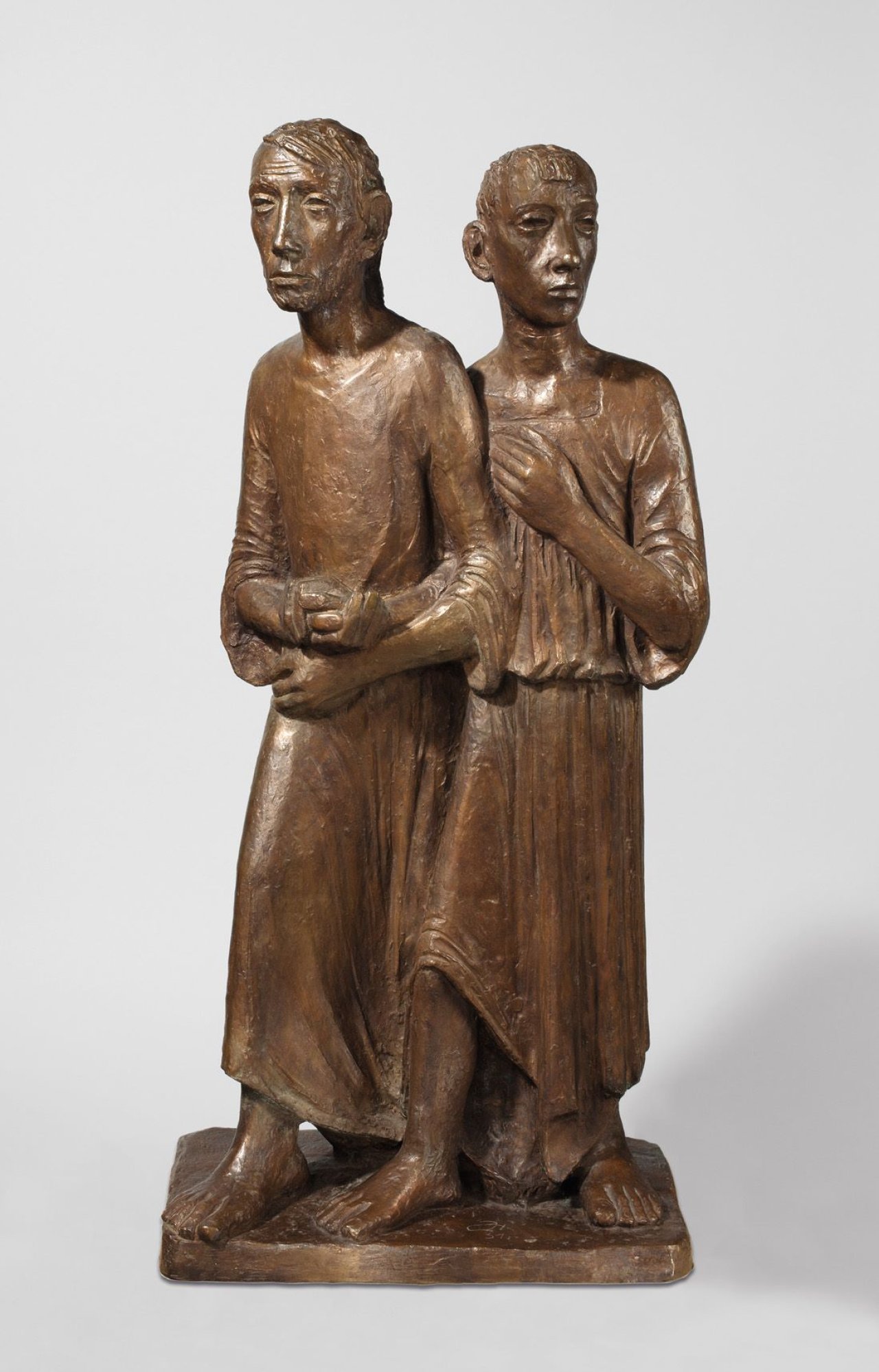 Catalog image of „Schreitende Jünger (Jesus und Johannes)“. 1931