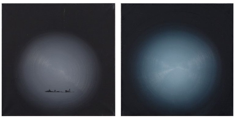 Auf diesem Bild ist das folgende Kunstwerk zu sehen: Wilhelm Sasnal. Ohne Titel. 2003.