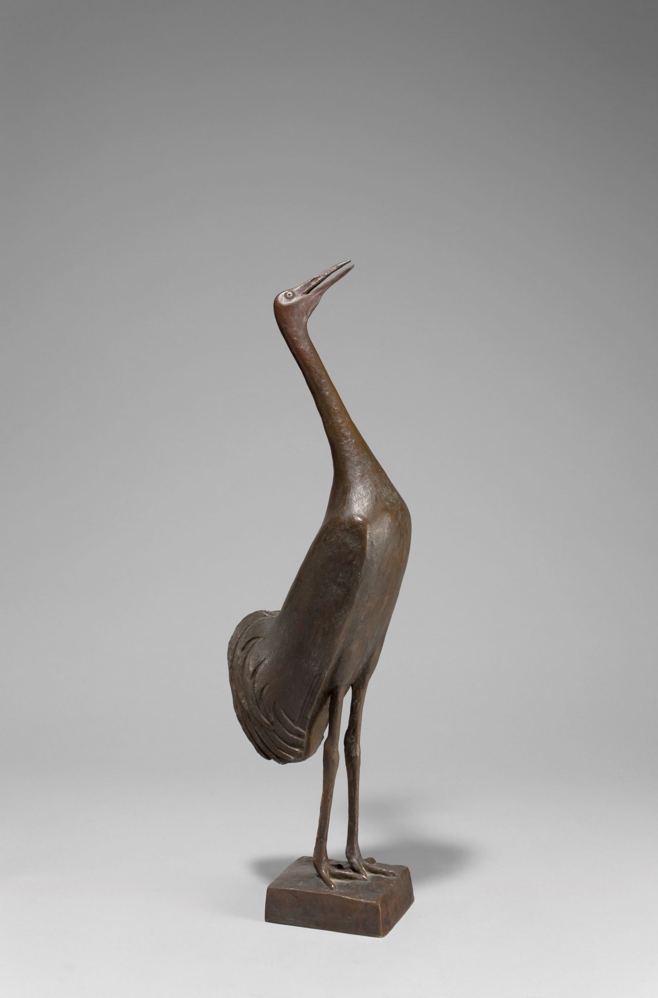 Auf diesem Bild ist das folgende Kunstwerk zu sehen: Gerhard Marcks. „Rufender Kranich“. 1938.