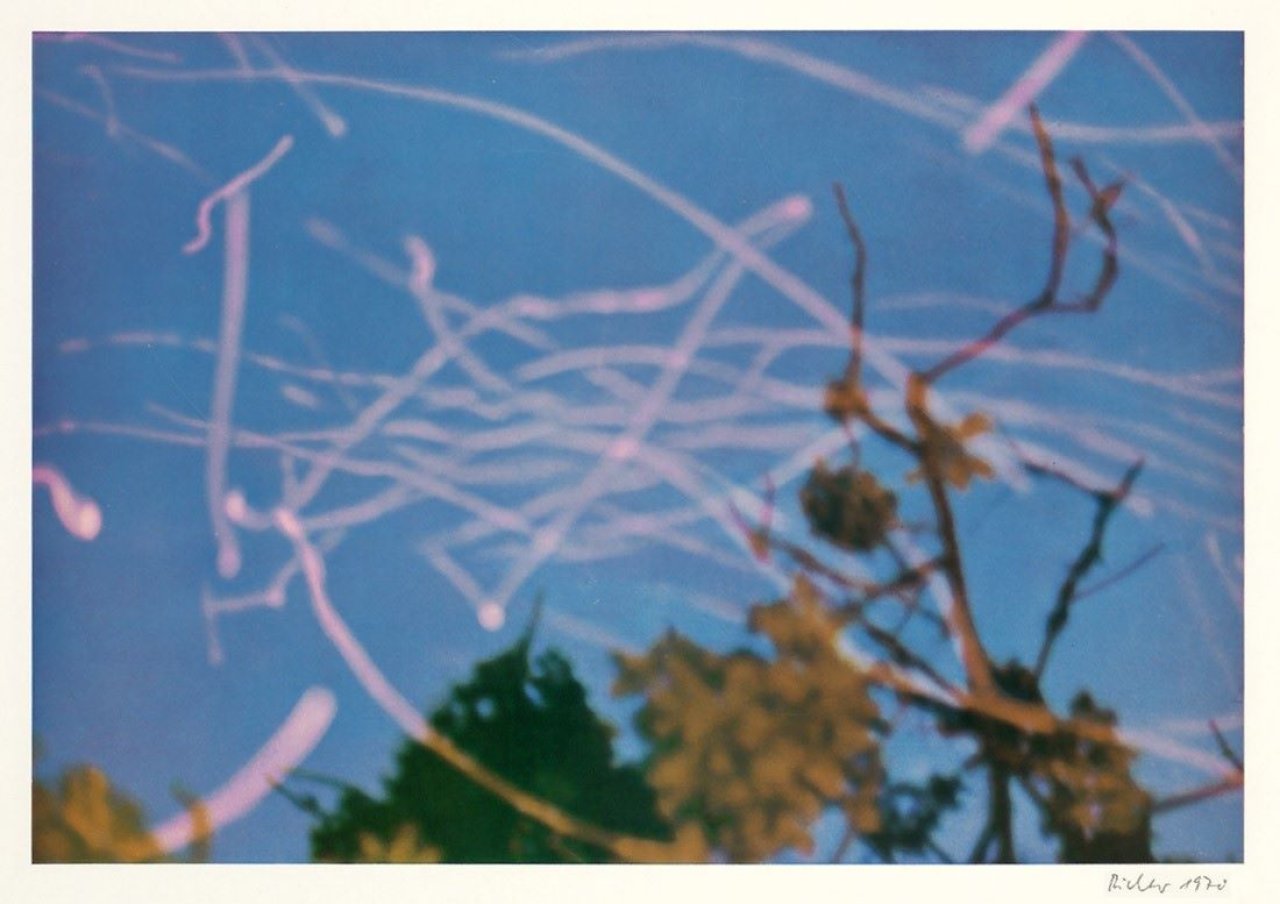 Auf diesem Bild ist das folgende Kunstwerk zu sehen: Gerhard Richter. „Funken“. 1970.