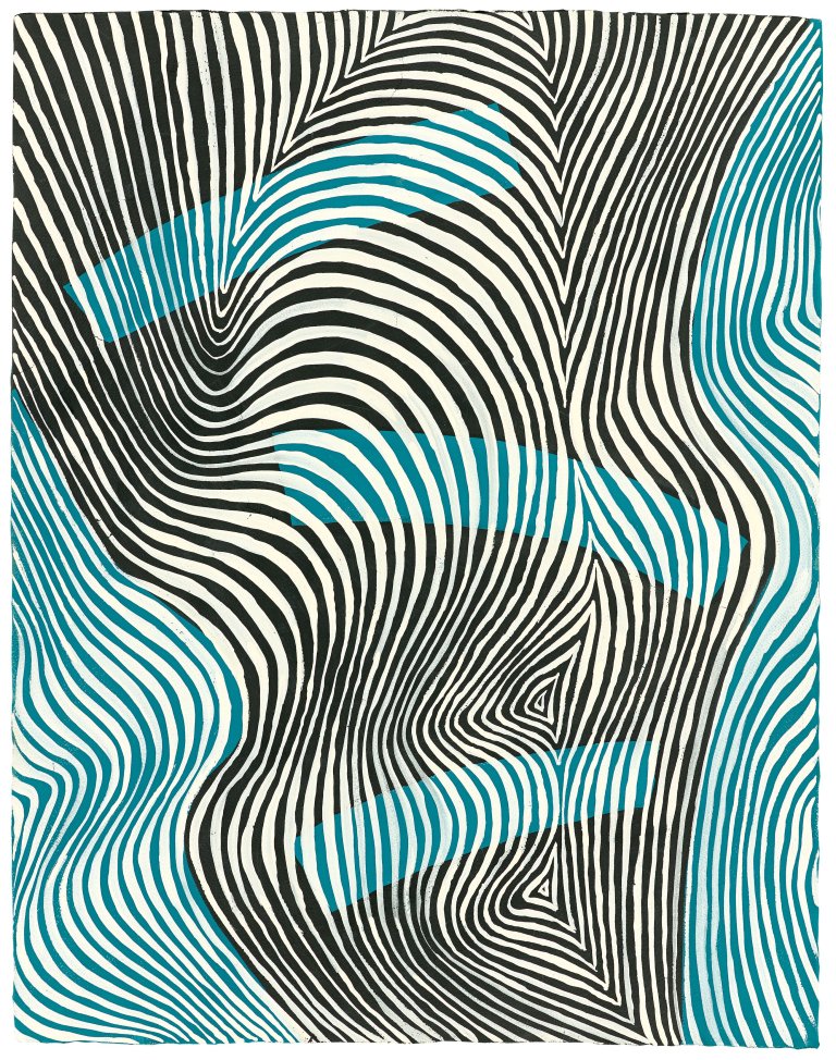Auf diesem Bild ist das folgende Kunstwerk zu sehen: Ernst Geitlinger. „Ohne Titel“. 1961.