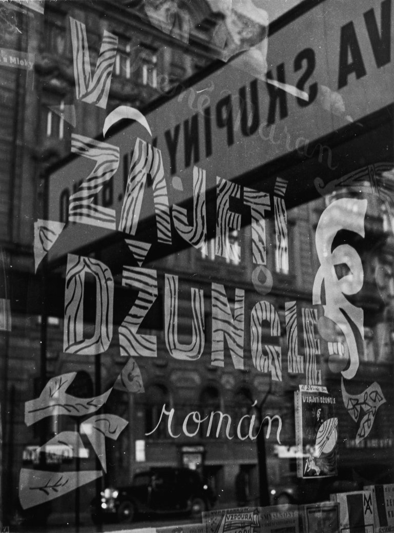 Auf diesem Bild ist das folgende Kunstwerk zu sehen: Josef Ehm. Prag (Spiegelung). 1936.