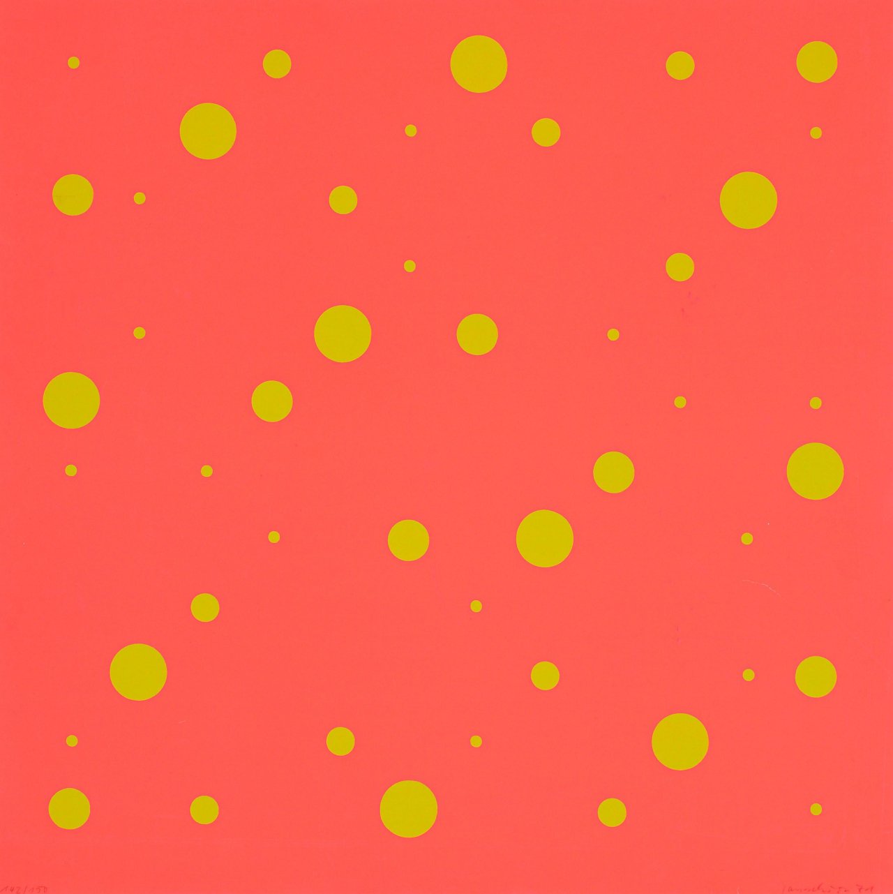 Auf diesem Bild ist das folgende Kunstwerk zu sehen: Kuno Gonschior. Ohne Titel. 1971.