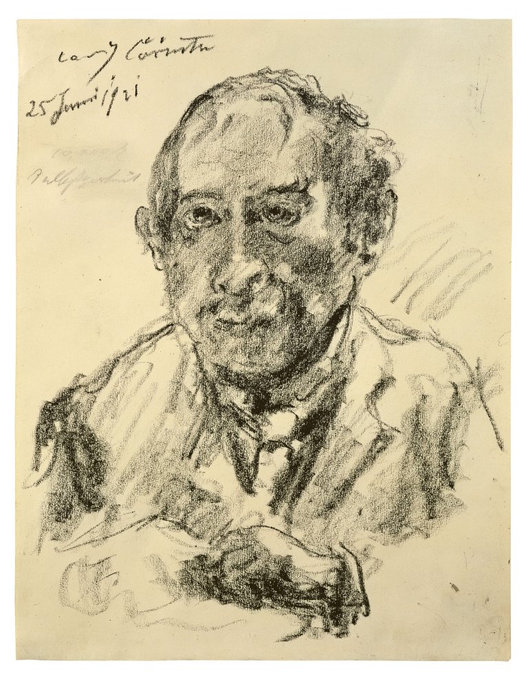 This picture shows the following artwork: Lovis Corinth. Selbstbildnis. 1921.