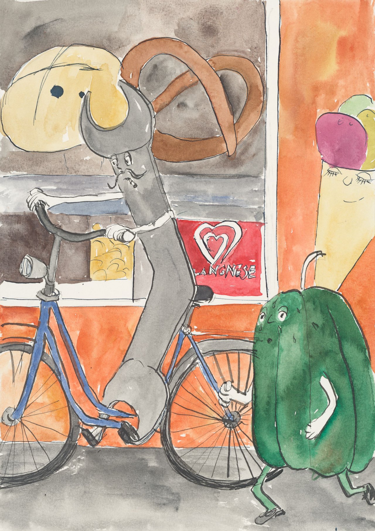 Auf diesem Bild ist das folgende Kunstwerk zu sehen: Amelie von Wulffen. Ohne Titel. 2010.