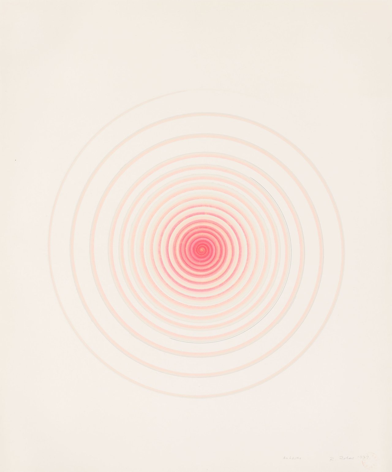 Auf diesem Bild ist das folgende Kunstwerk zu sehen: Robert Rotar. „Antares“. 1972.