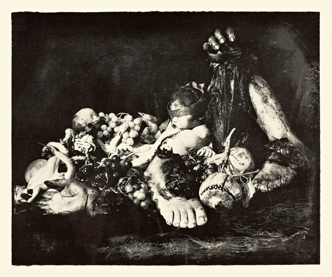 This picture shows the following artwork: Joel-Peter Witkin. „Feast of Fools“. 1990.