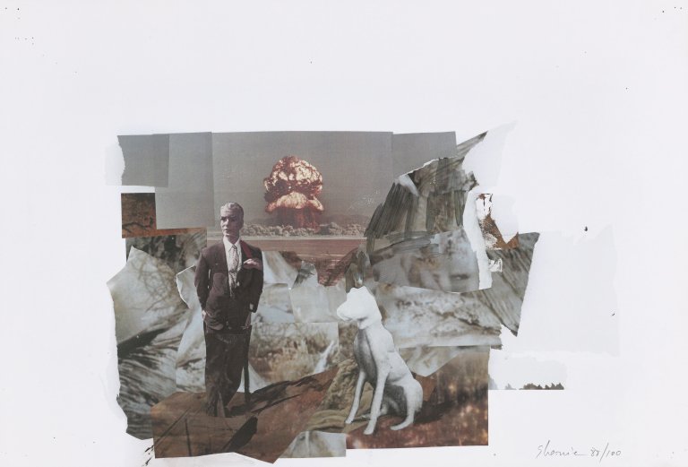 Auf diesem Bild ist das folgende Kunstwerk zu sehen: Adrian Ghenie. Study for the Devil 3. 2010.
