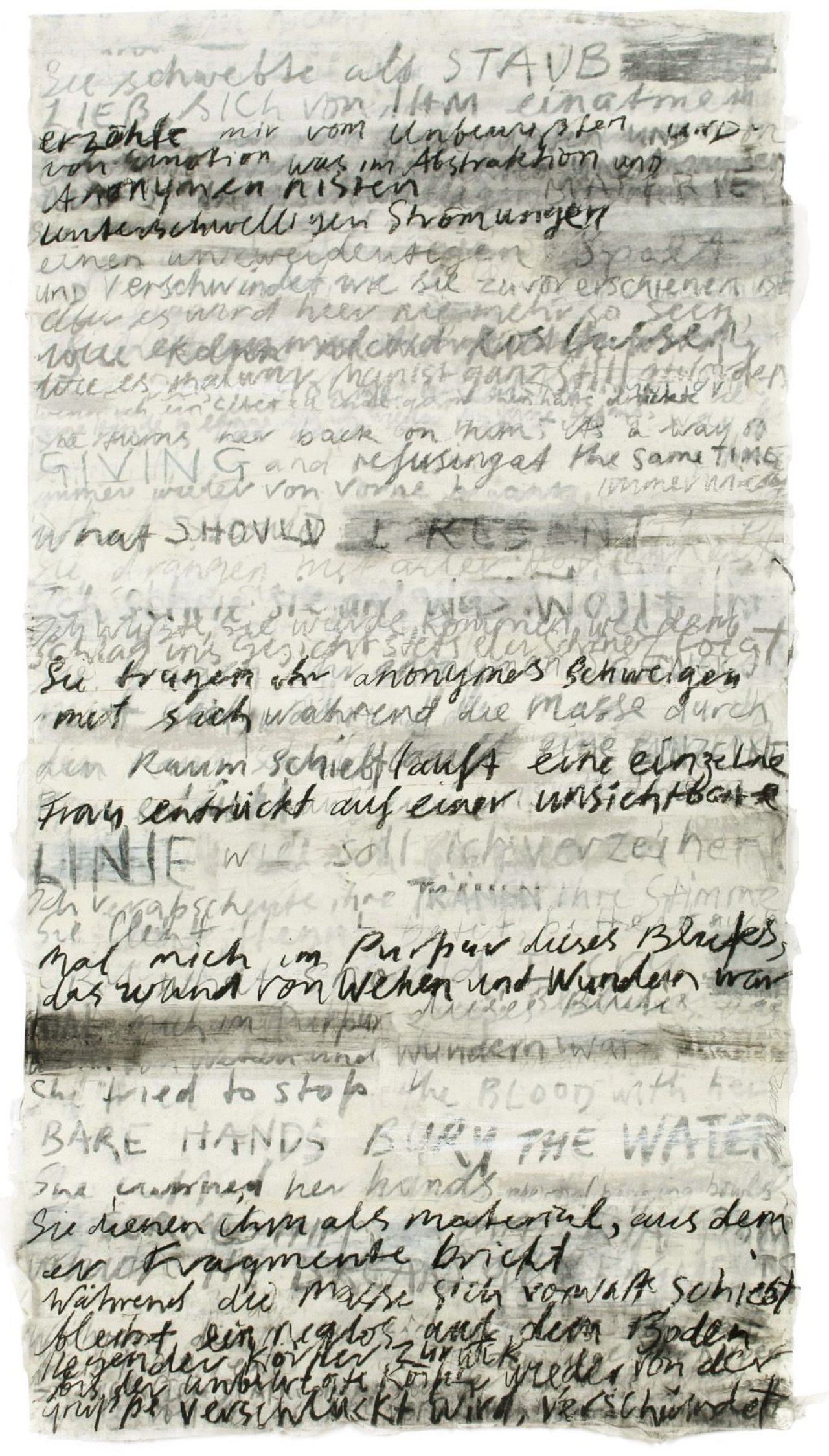 Auf diesem Bild ist das folgende Kunstwerk zu sehen: Angela Dwyer. Spalt. 2002.