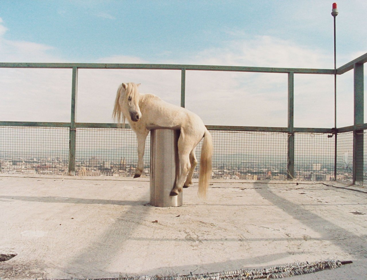 Auf diesem Bild ist das folgende Kunstwerk zu sehen: Anri Sala. No Barragán No Cry. 2003.