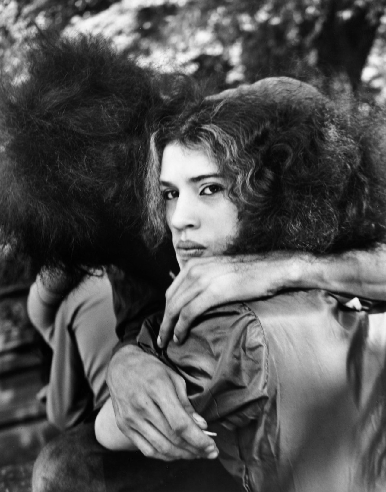This picture shows the following artwork: Leon Levinstein. Central Park. 1974.