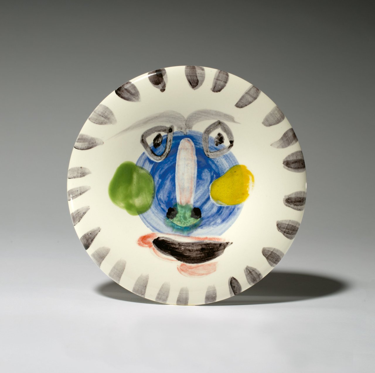 This picture shows the following artwork: Pablo Picasso. „Visage no. 202“. 1963.