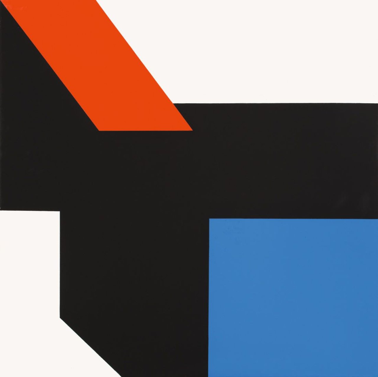 Auf diesem Bild ist das folgende Kunstwerk zu sehen: Georg Karl Pfahler. „Espan Nr. 33/1977“. 1977.