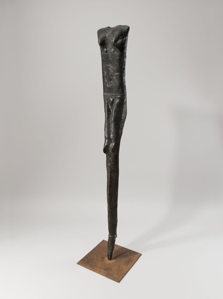 Auf diesem Bild ist das folgende Kunstwerk zu sehen: Lothar Fischer. „Große Domina Lubeca“. 1990.