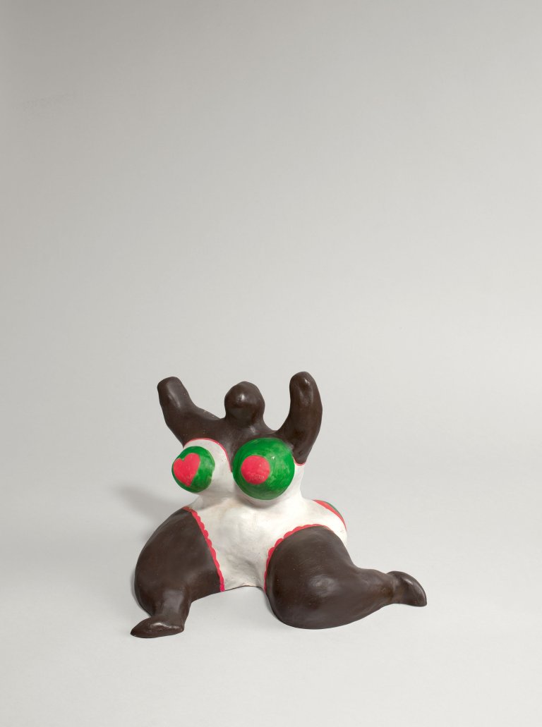 Auf diesem Bild ist das folgende Kunstwerk zu sehen: Niki de Saint Phalle. „La Baigneuse ou Nana de Berlin“. 1968.