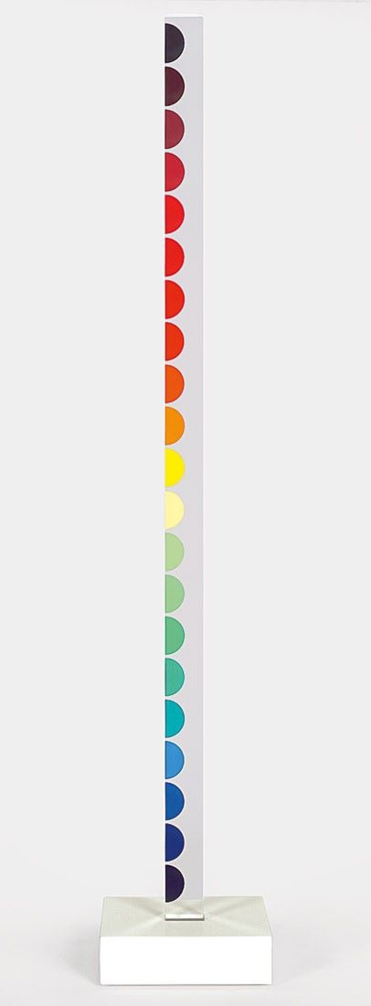 This picture shows the following artwork: Yaacov Agam. „i-mage magic“. 1980.