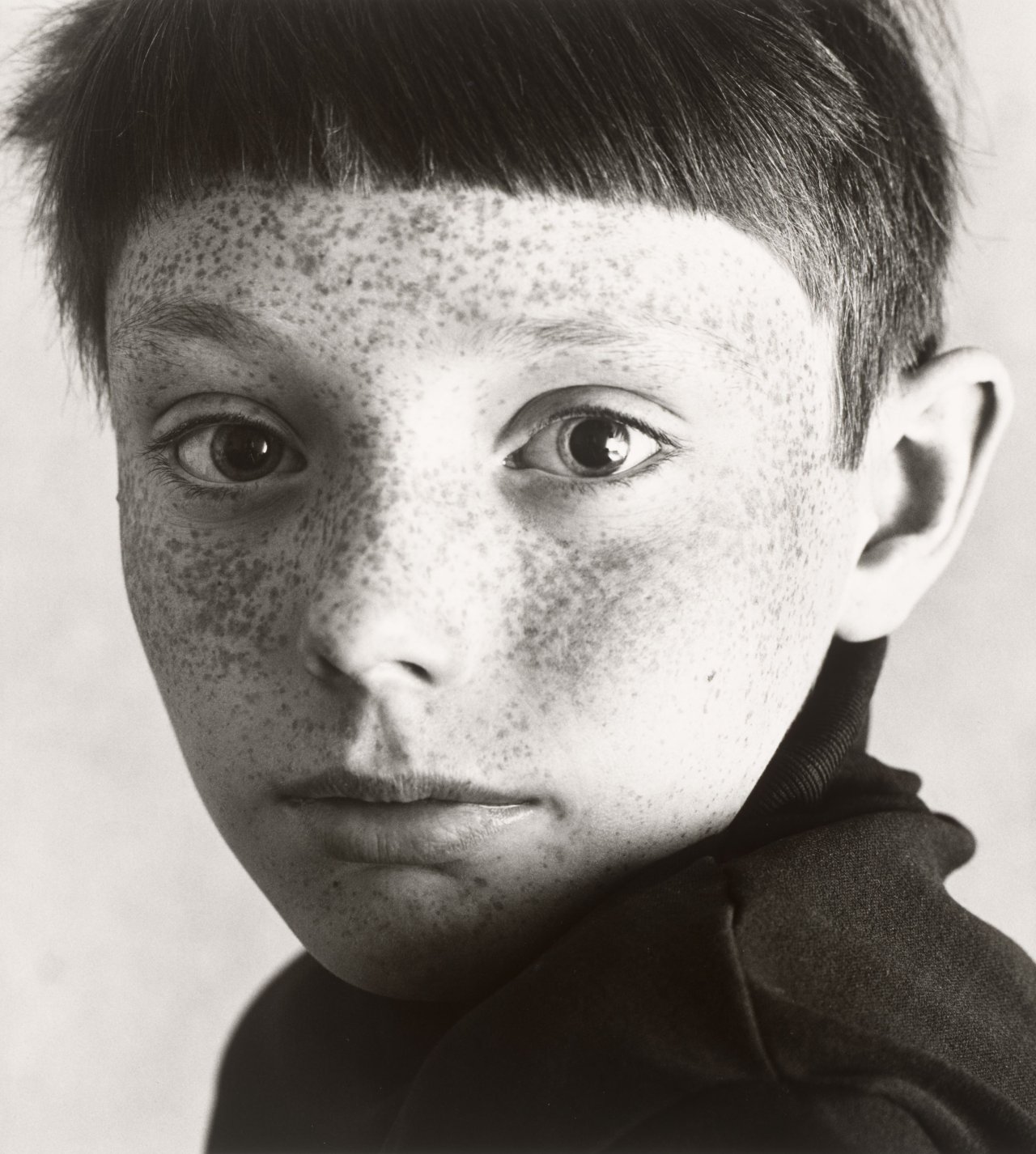 Auf diesem Bild ist das folgende Kunstwerk zu sehen: Heinrich Riebesehl. Uwe, 13.6.1967, aus der Serie „Gesichter“, 1967–1969. 1967.