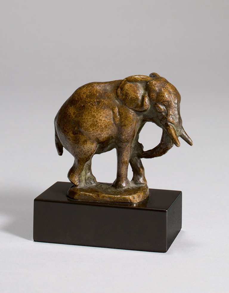 This picture shows the following artwork: August Gaul. „Elefant“. 1915.