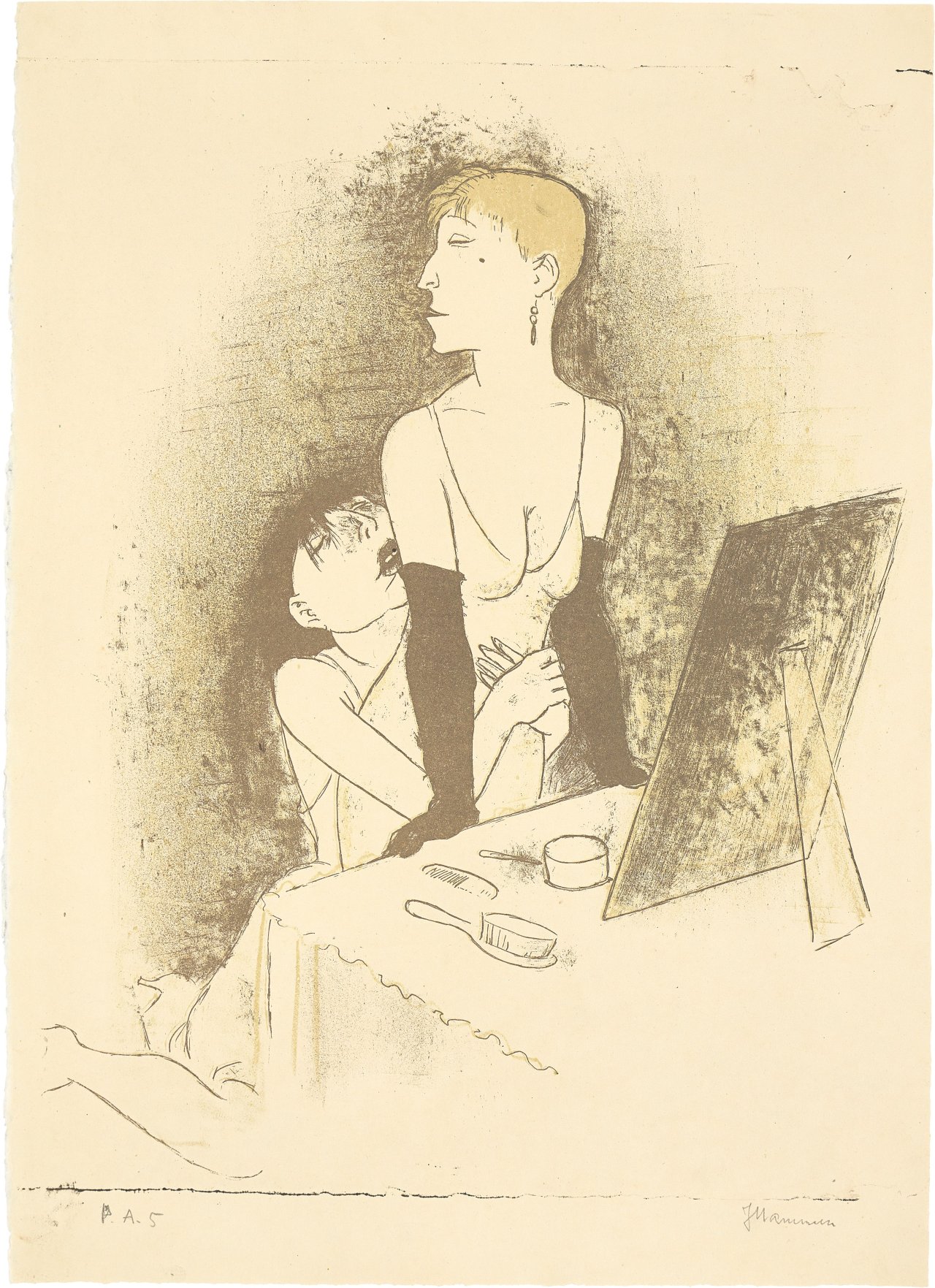 Catalog image of „Eifersucht“. Um 1930/32