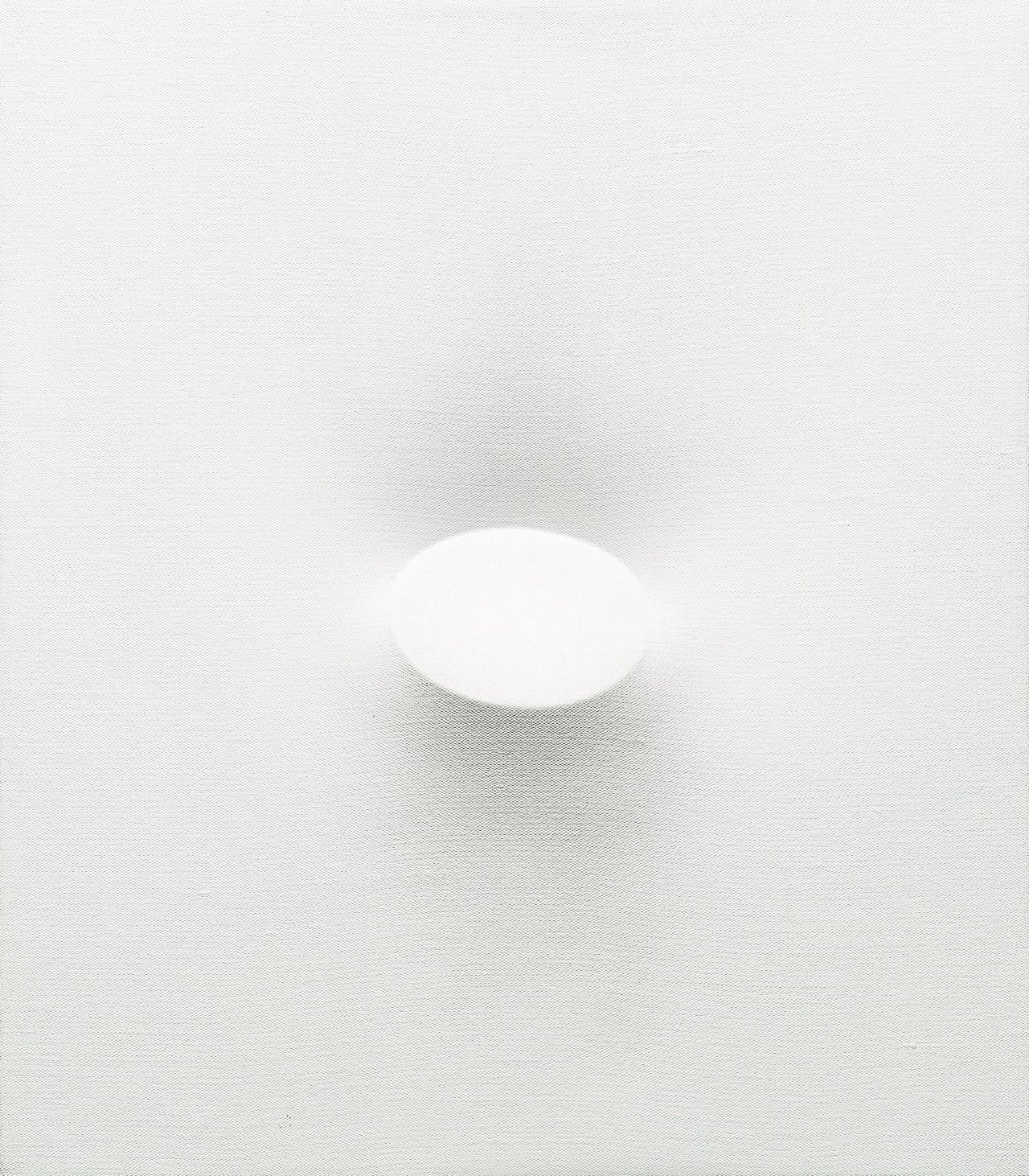 Auf diesem Bild ist das folgende Kunstwerk zu sehen: Turi Simeti. Ohne Titel. 1982.