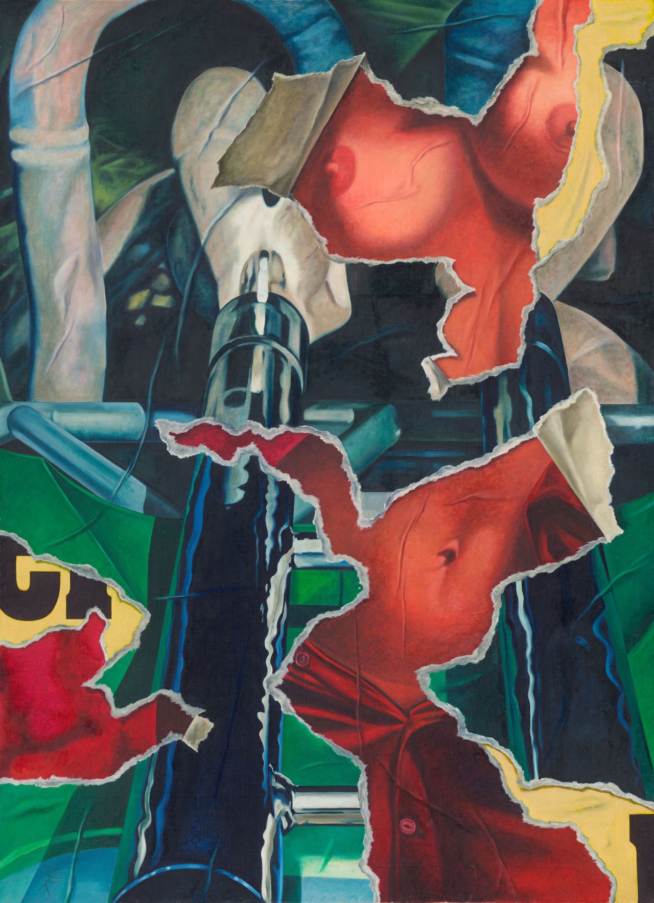 Auf diesem Bild ist das folgende Kunstwerk zu sehen: Fritz Köthe. „Miss December (Lotus 24)“. 1967.