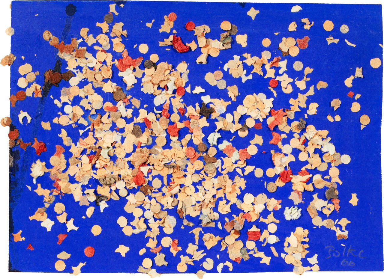 This picture shows the following artwork: Sigmar Polke. Untitled. 1966.