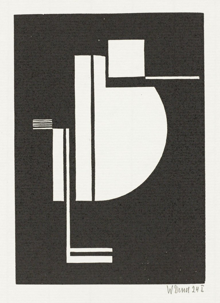 Auf diesem Bild ist das folgende Kunstwerk zu sehen: Walter Dexel. „1924 I“. 1924.