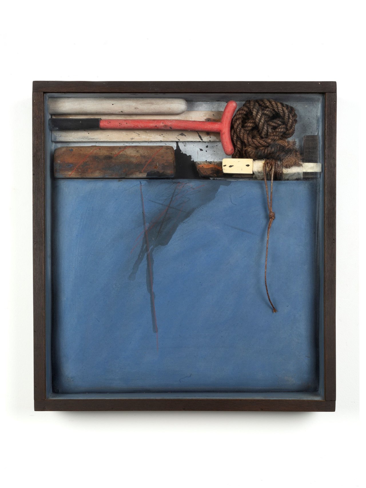Auf diesem Bild ist das folgende Kunstwerk zu sehen: Karl Fred Dahmen. „Levys Reise“. 1976.
