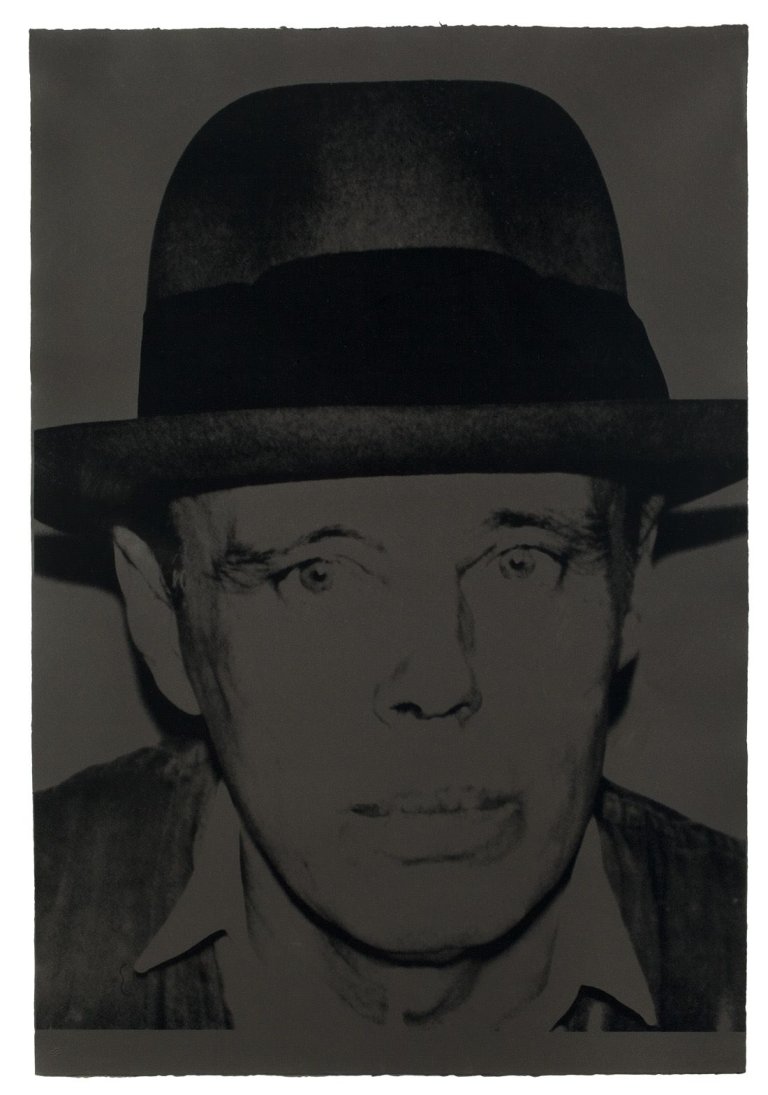 This picture shows the following artwork: Andy Warhol. „Joseph Beuys“. 1980.