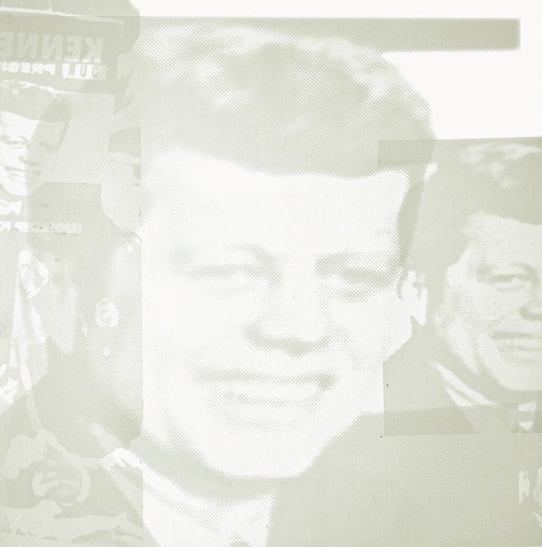 This picture shows the following artwork: Andy Warhol. Aus: „Flash-November 22, 1963“. 1968.