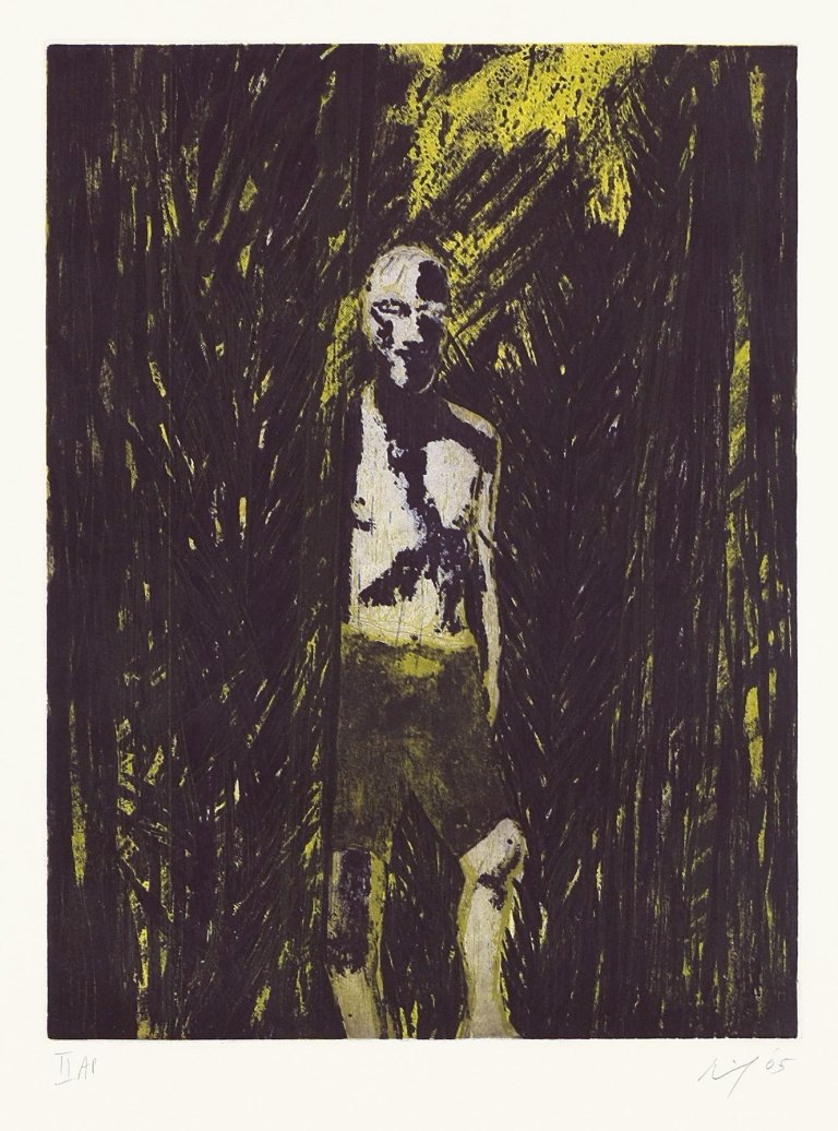 Auf diesem Bild ist das folgende Kunstwerk zu sehen: Peter Doig. Ohne Titel. 2005.