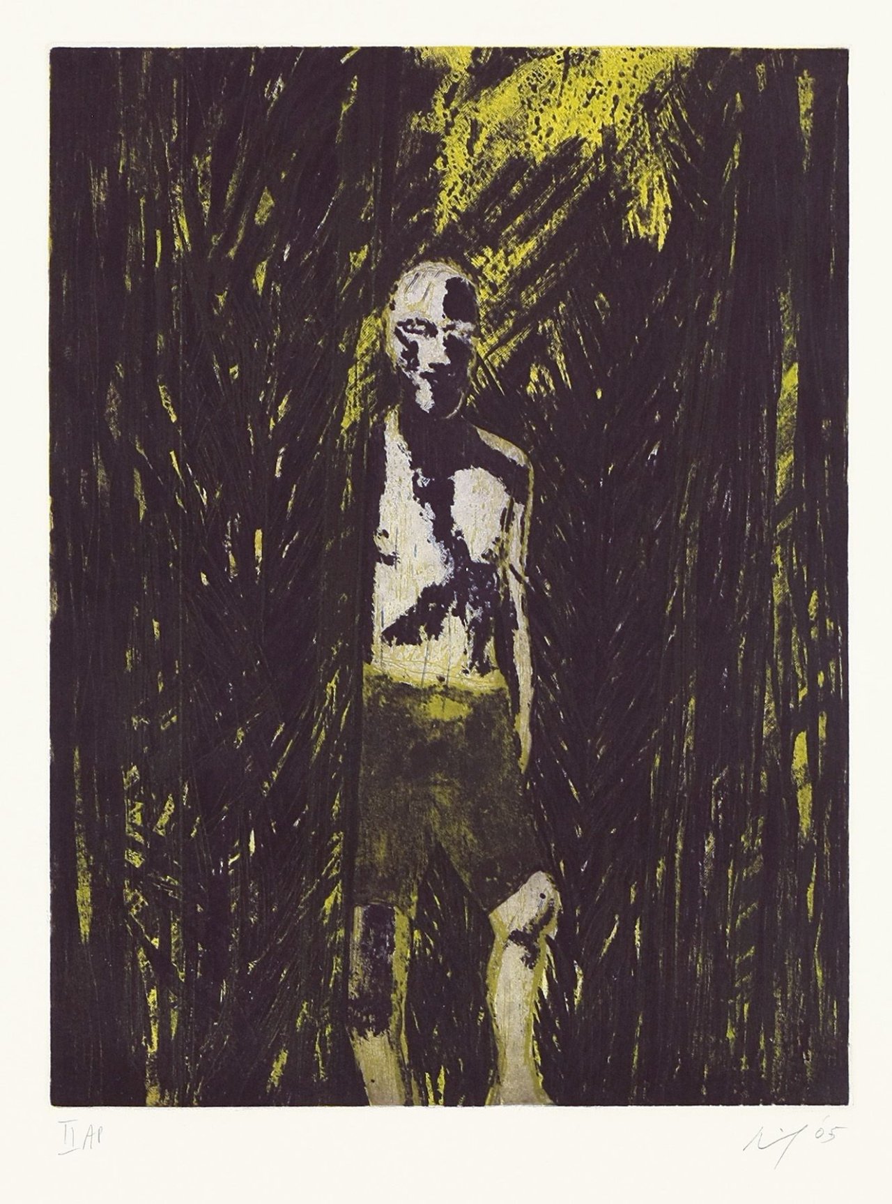 Auf diesem Bild ist das folgende Kunstwerk zu sehen: Peter Doig. Ohne Titel. 2005.