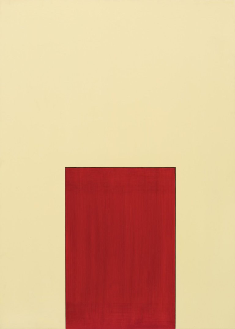 Auf diesem Bild ist das folgende Kunstwerk zu sehen: Imi Knoebel. Pure Freude 2. 2001.