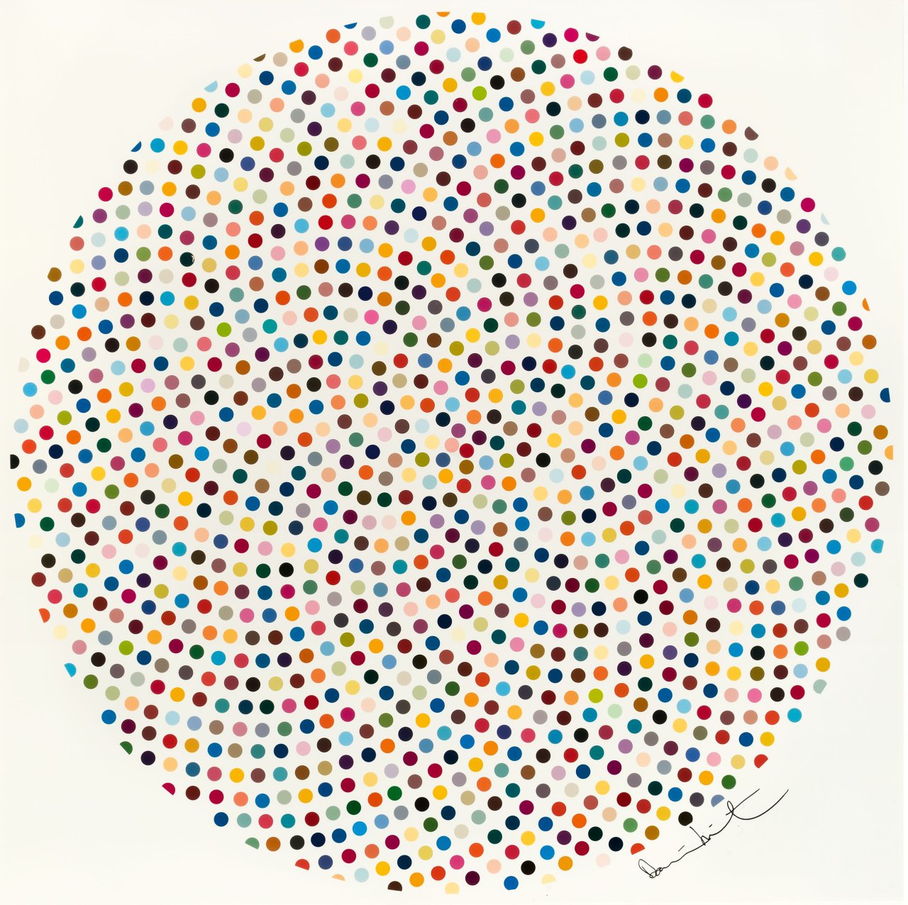 Auf diesem Bild ist das folgende Kunstwerk zu sehen: Damien Hirst. „Valium“. 2000.