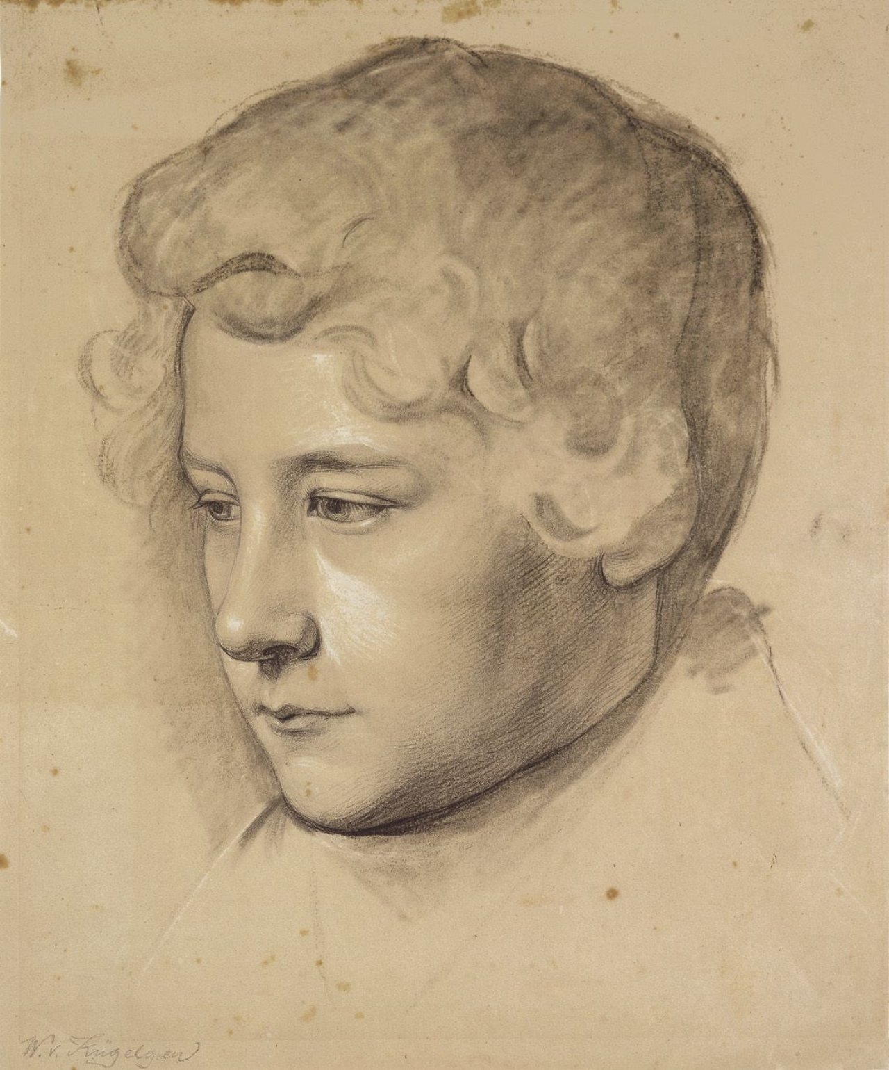 Catalog image of Bildnis eines Jünglings.