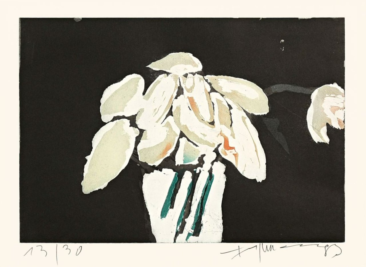 Auf diesem Bild ist das folgende Kunstwerk zu sehen: Klaus Fußmann. „Morgensterne“. 1983.
