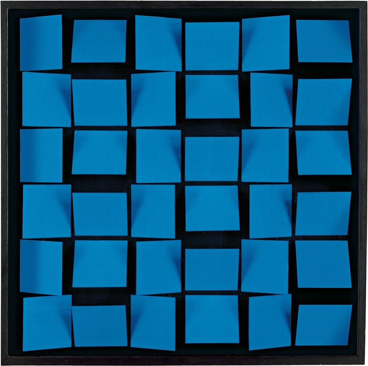 This picture shows the following artwork: Klaus Staudt. „Auflagenobjekt 1/5/5 f“. 1968/69.