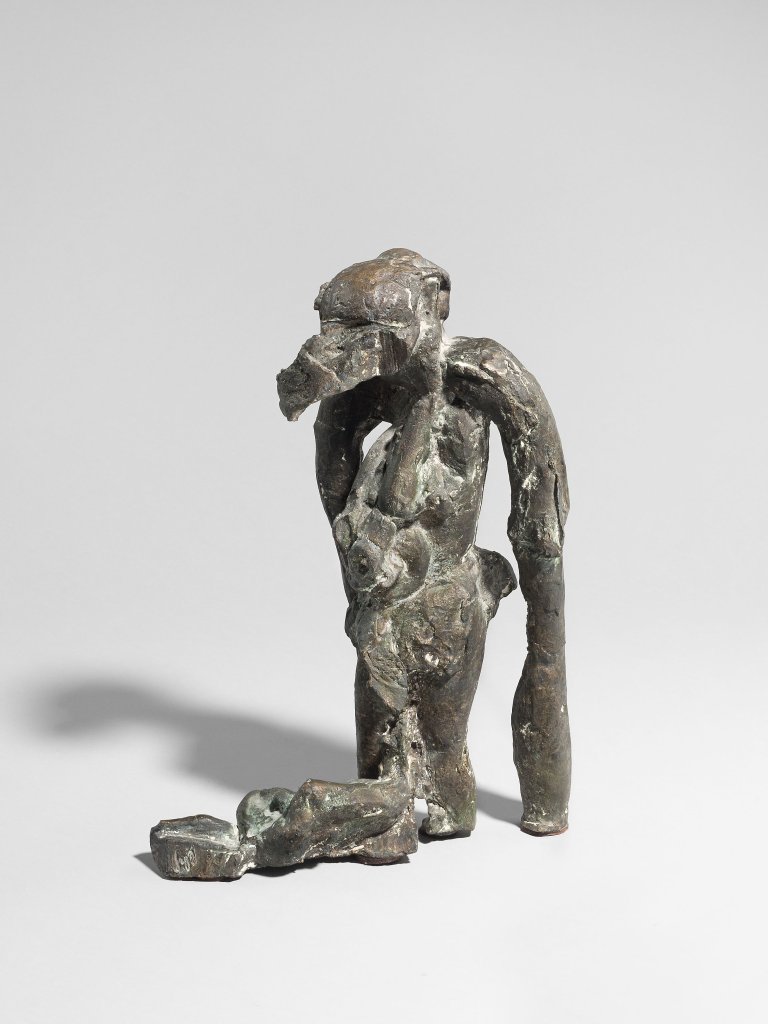 Auf diesem Bild ist das folgende Kunstwerk zu sehen: Rolf Szymanski. „Sehender Leib“. 1972/74.