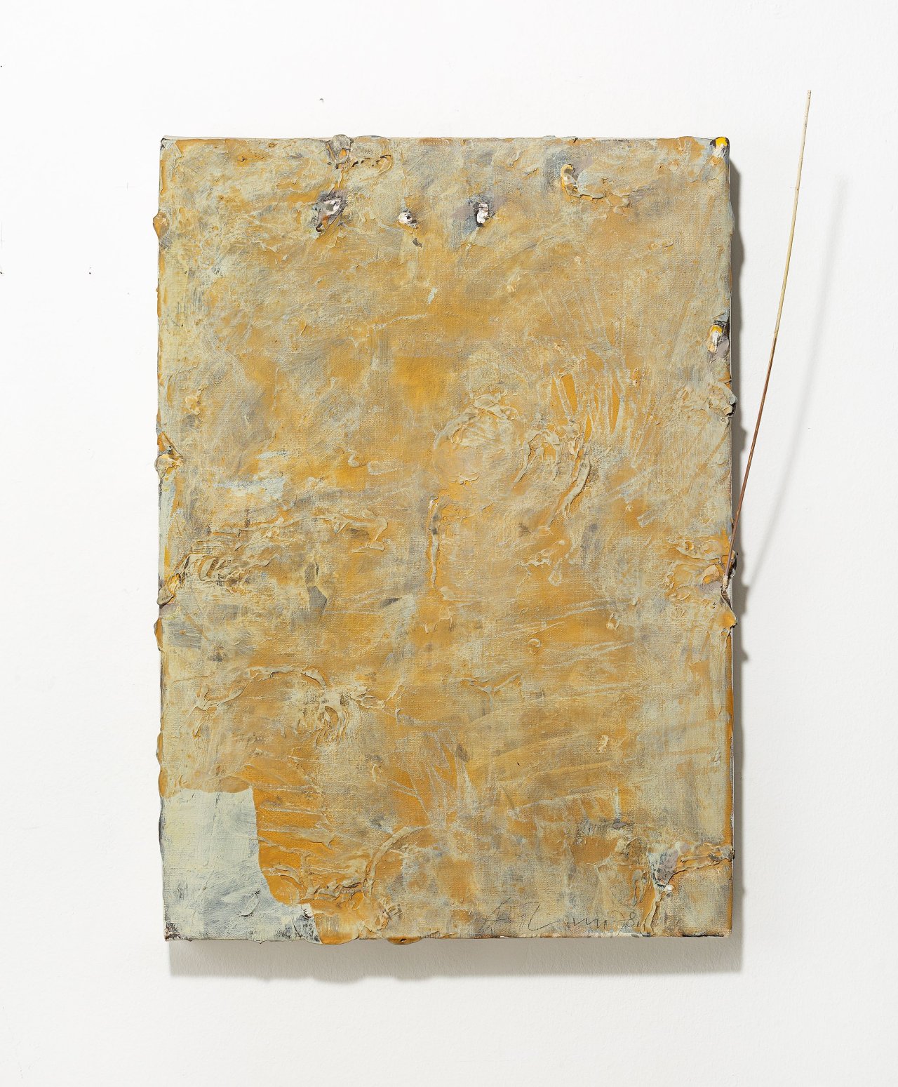 Auf diesem Bild ist das folgende Kunstwerk zu sehen: Gerhard Hoehme. „Signale aus Eremia“. 1978.