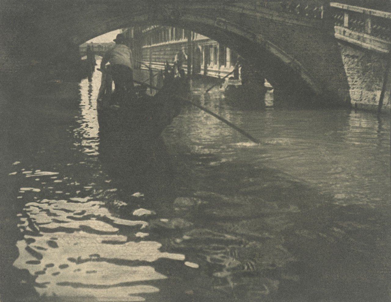 Auf diesem Bild ist das folgende Kunstwerk zu sehen: Rudolf Koppitz. Venedig. 1923.