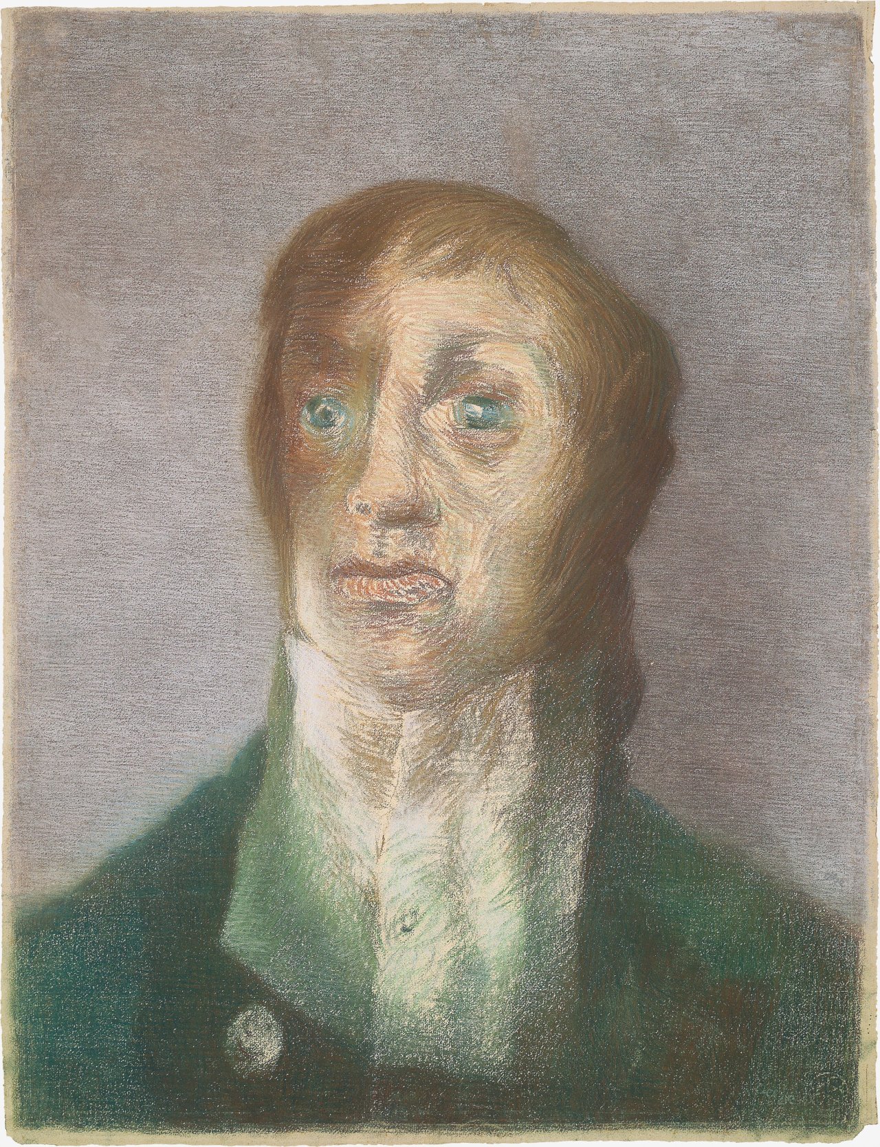 Auf diesem Bild ist das folgende Kunstwerk zu sehen: Richard Oelze. „Der Jacobiner“. 1951.