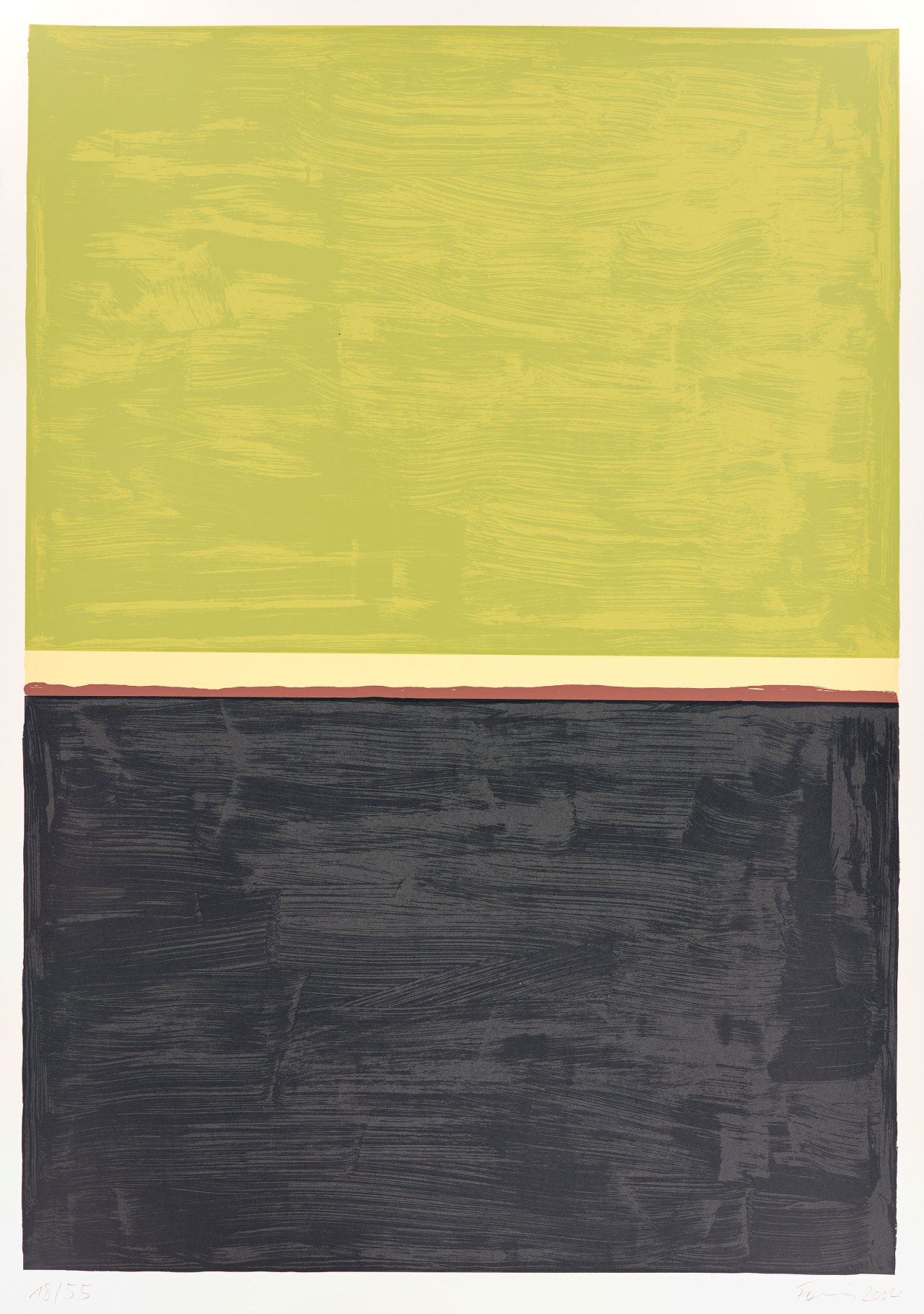 This picture shows the following artwork: Günther Förg. Untitled. 2004.