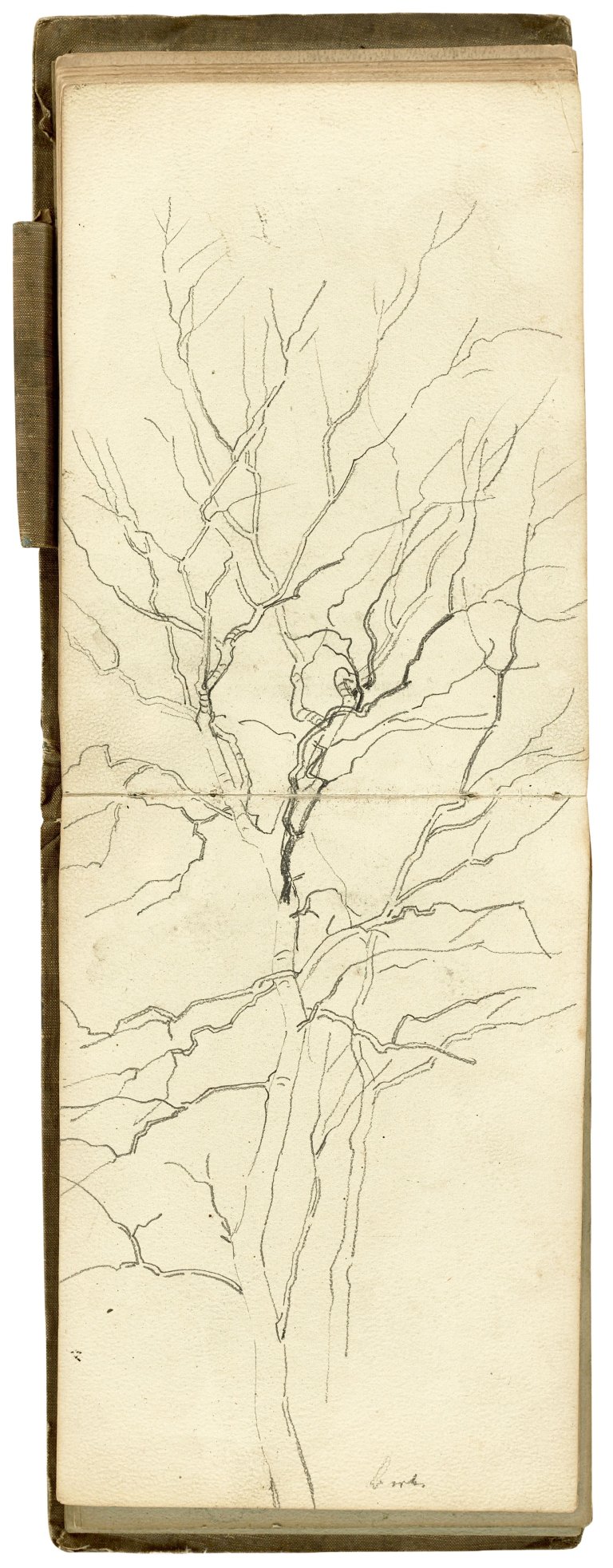 Auf diesem Bild ist das folgende Kunstwerk zu sehen: Friedrich Preller d. J.. Skizzenbuch aus Ostholstein. Nach 1881.